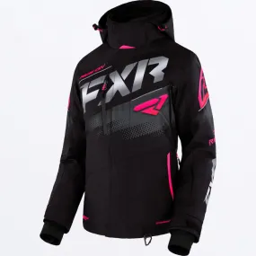 FXR Women's Boost FX Jacket Black/Raspberry Fade