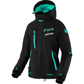 FXR Women's Renegade FX Jacket Black/Mint