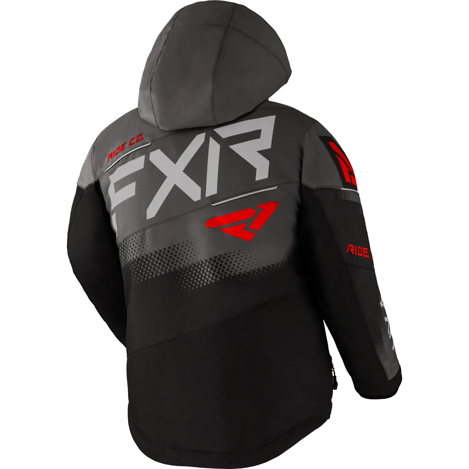 FXR Youth Boost Jacket Black/Char/Red