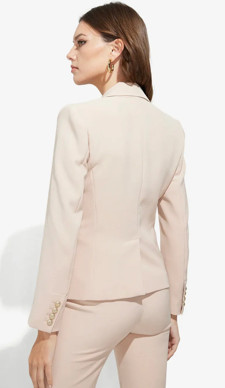 Generation Love - Delilah Crepe Blazer - Latte