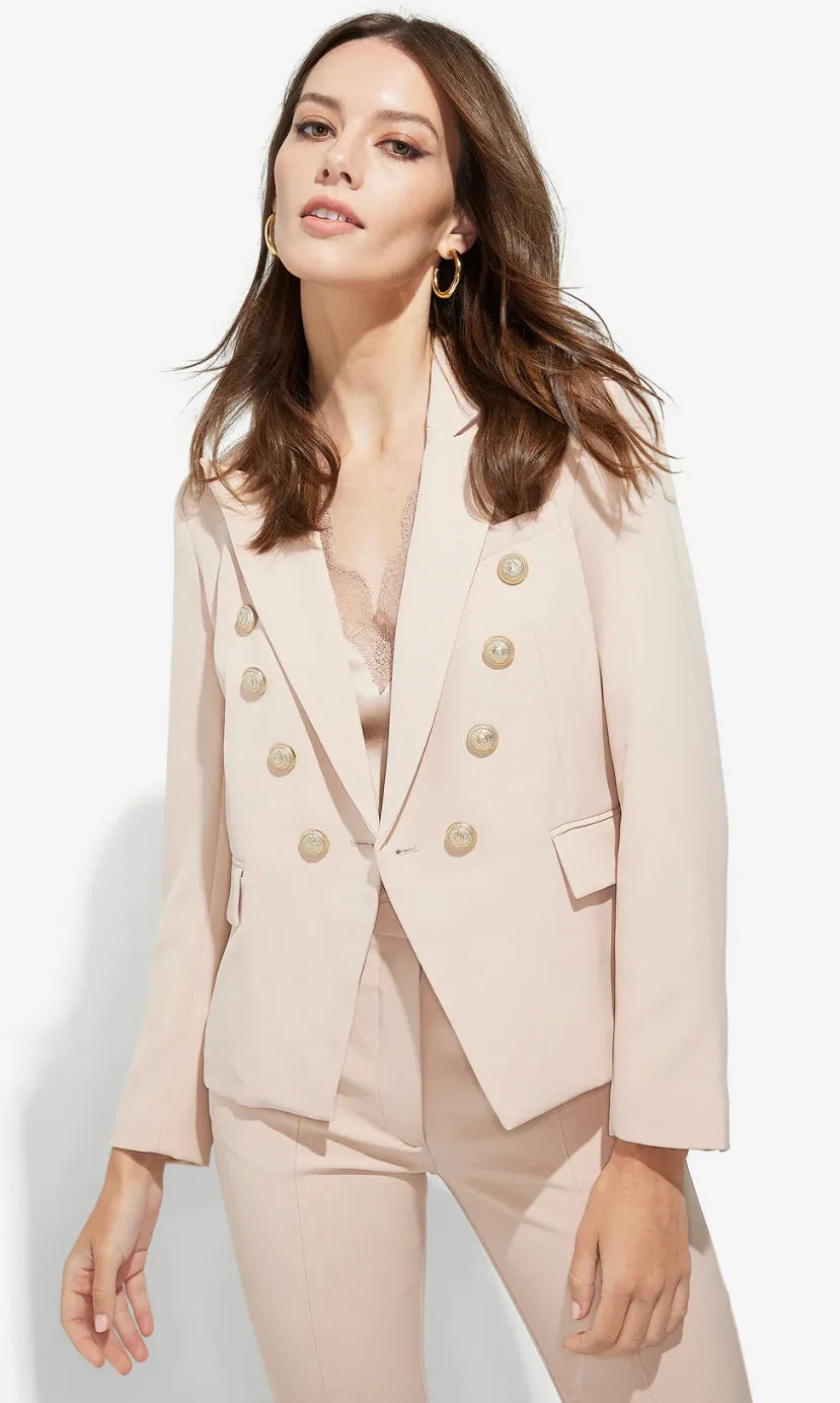 Generation Love - Delilah Crepe Blazer - Latte