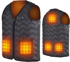 Heated Vest for Men or Women - Use Any USB Power Bank (Sold Separately)