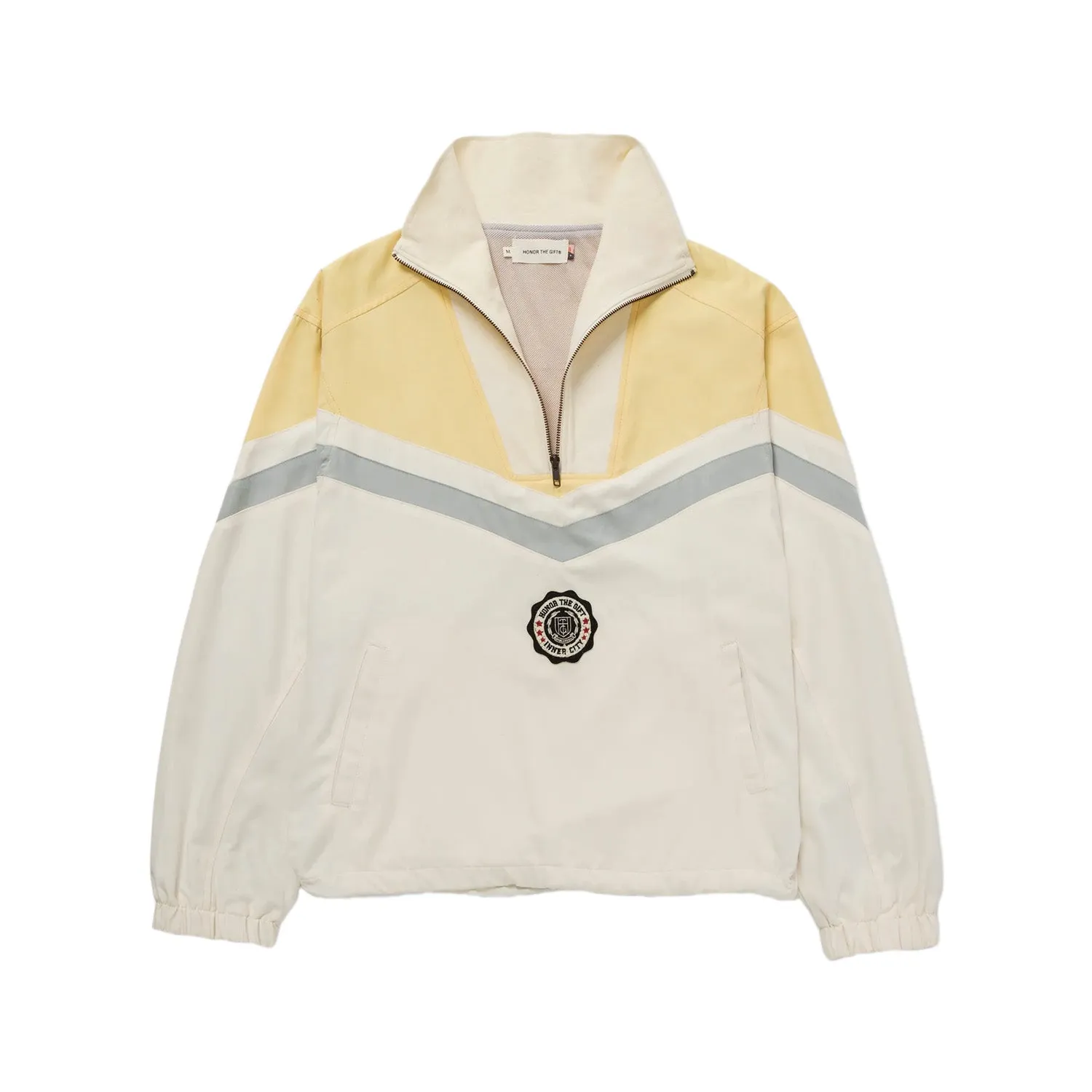 Honor The Gift Brushed Poly Track Anorak 'Bone'