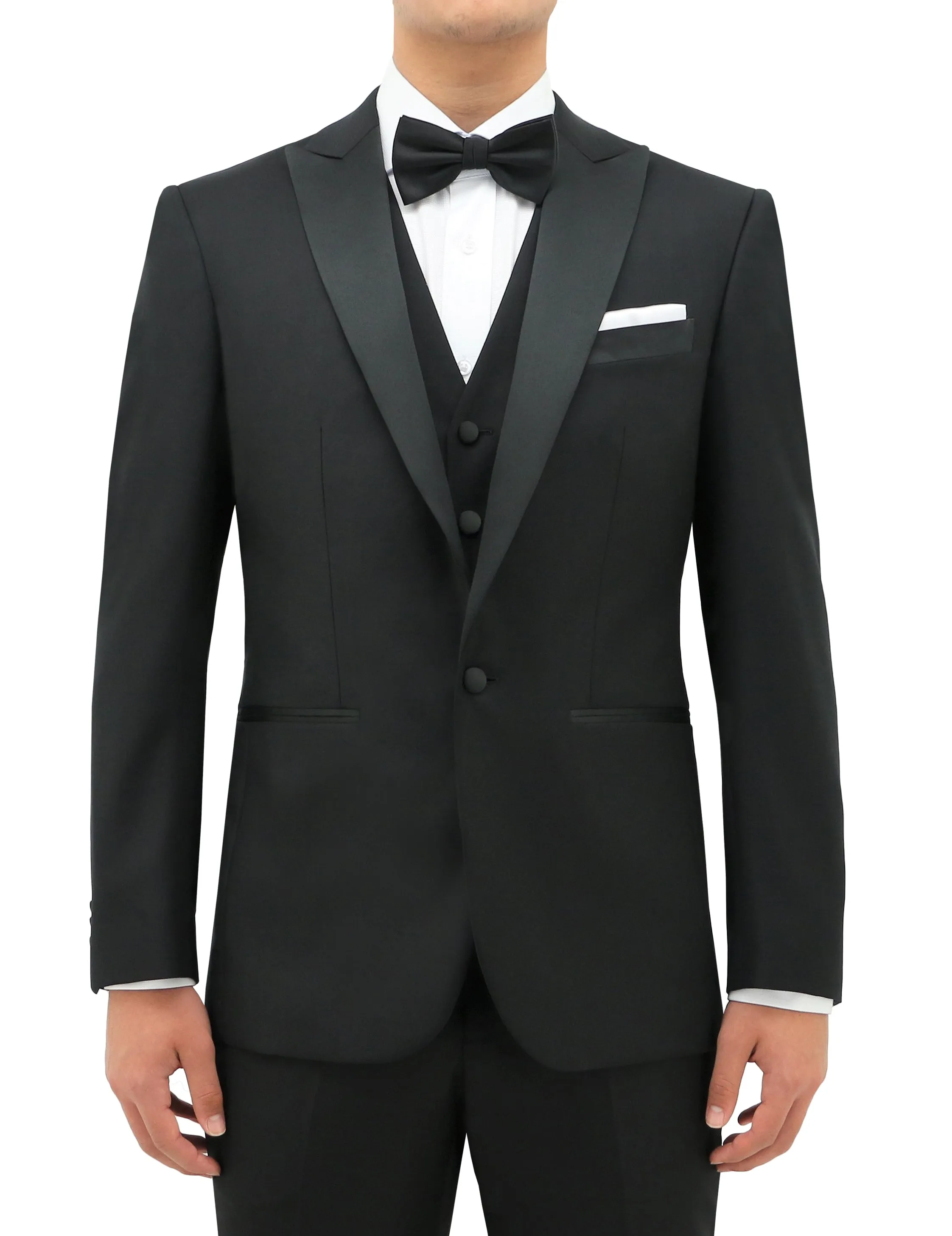 Jason 106 Black Wool Dinner Jacket