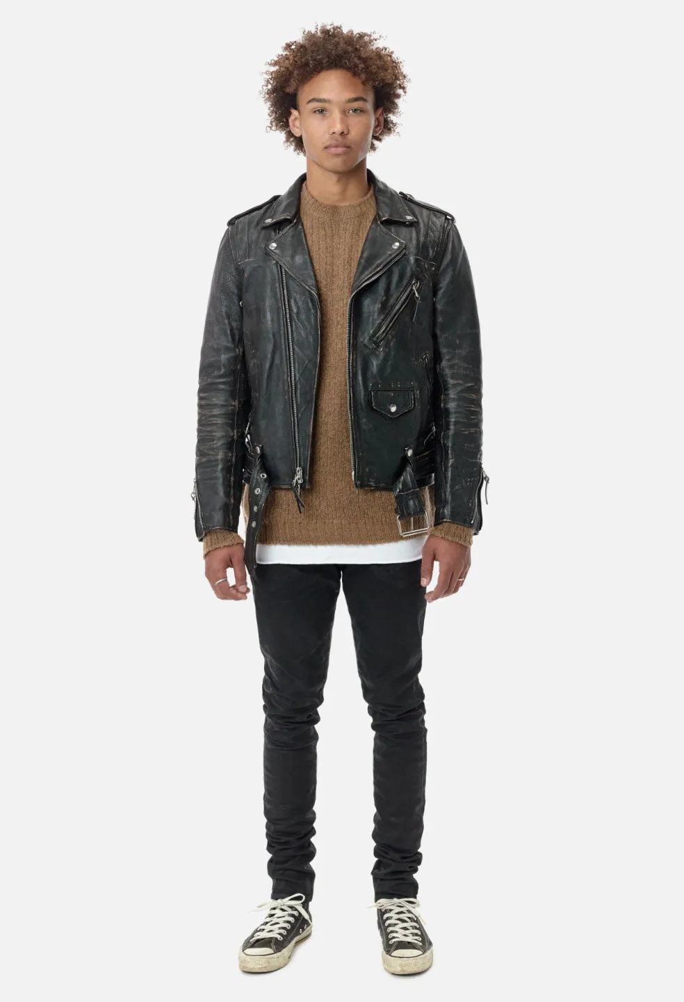 John Elliott X Blackmeans Yuji Rider's Jacket / Black