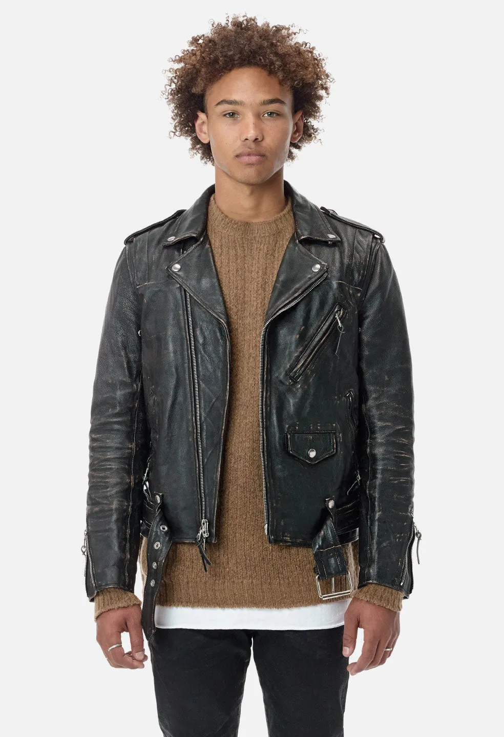 John Elliott X Blackmeans Yuji Rider's Jacket / Black