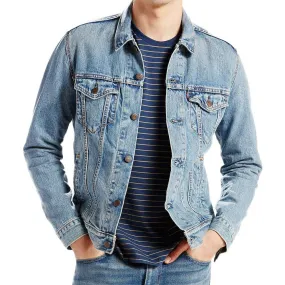 Levis Denim Trucker Jacket - Icy Blue