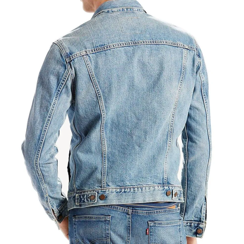 Levis Denim Trucker Jacket - Icy Blue