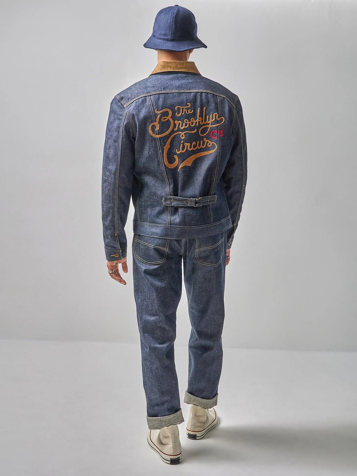 MEN'S LEE X THE BROOKLYN CIRCUS 1930'S Cowboy Jacket in Indigo Selvedge