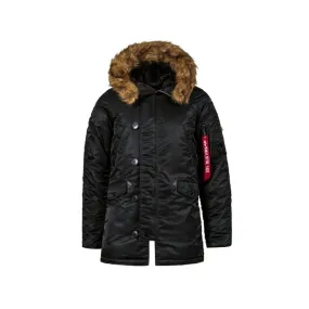 N3B AIRBORN PARKA BLACK