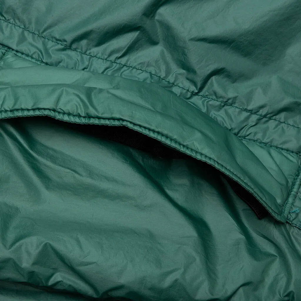 Packable Hooded Jacket - Bottle Green