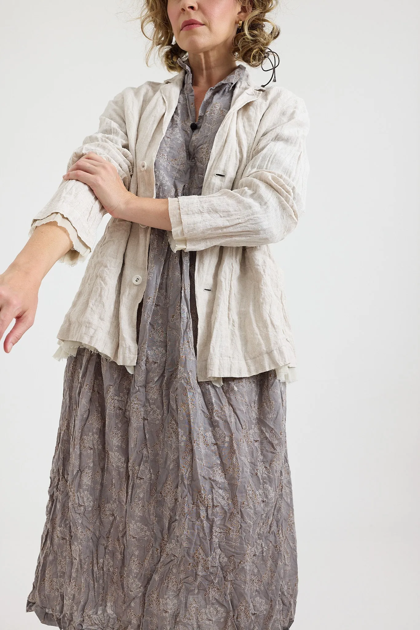 Pas de Calais - Normandy Linen Tailored Jacket