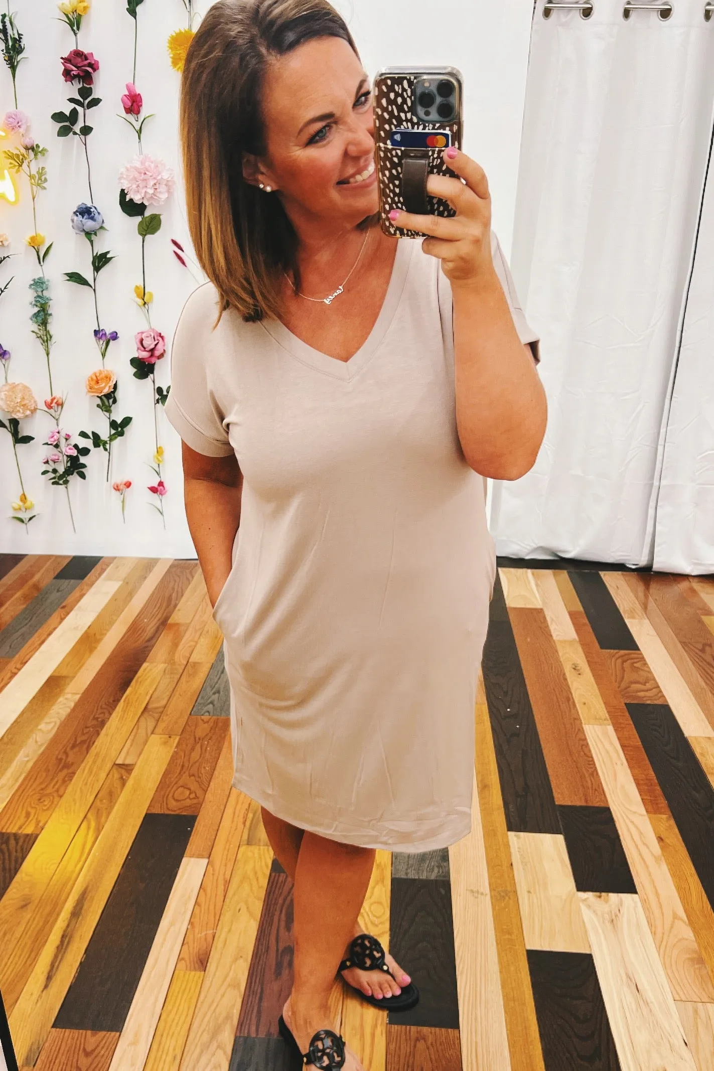 Peggy Short Sleeve Tshirt Dress