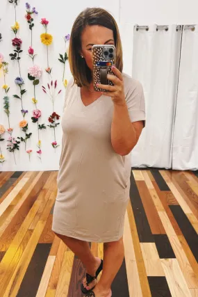 Peggy Short Sleeve Tshirt Dress