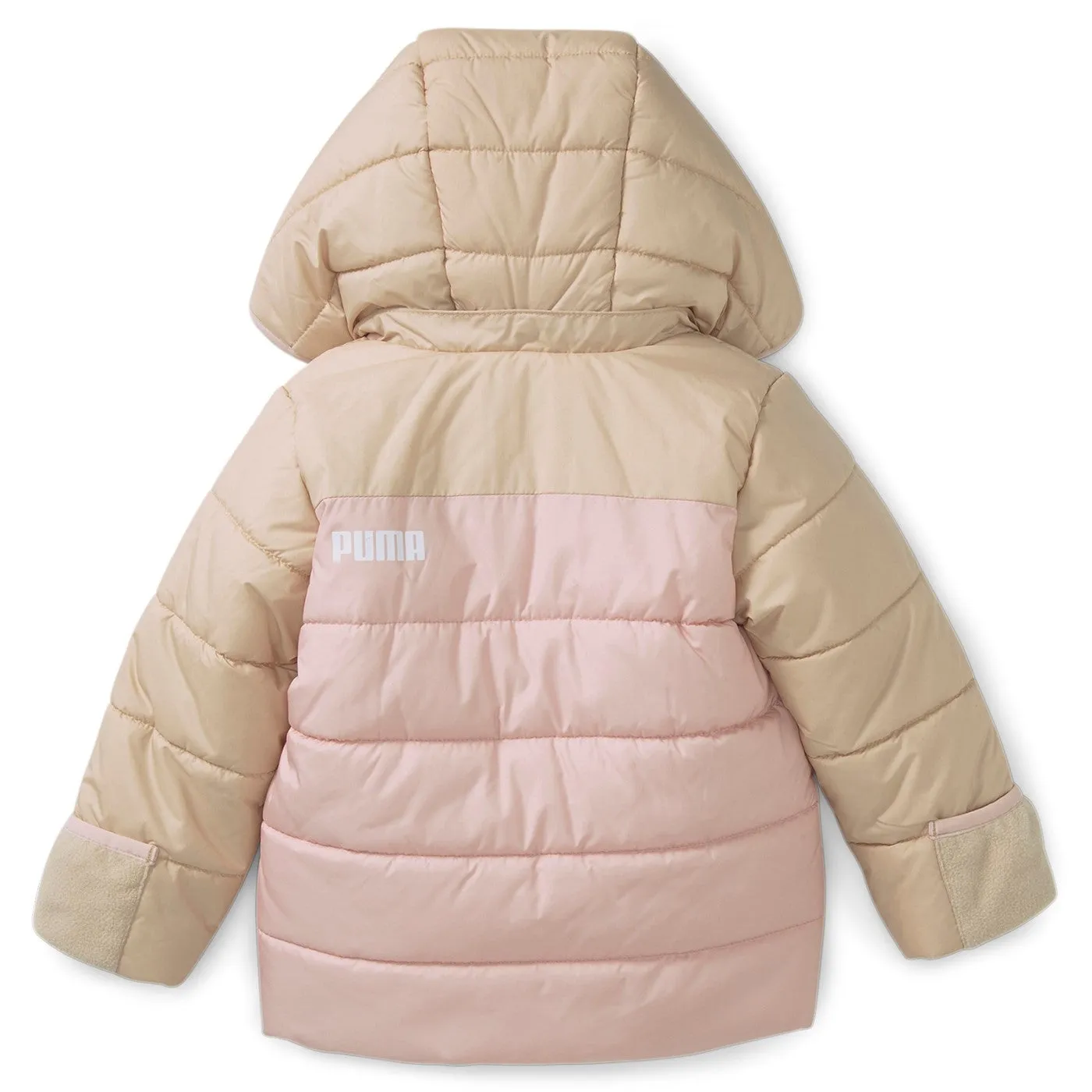 Puma Minicats Hooded Padded girl's jacket with hood 849873 67 light sand