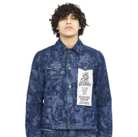 Rigid 27 Club Denim Jacket (Blue) /C1