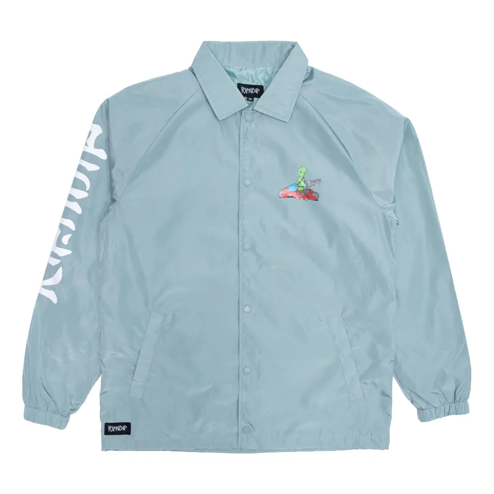 RIPNDIP RUNAWAY COACHES JACKET-PINE