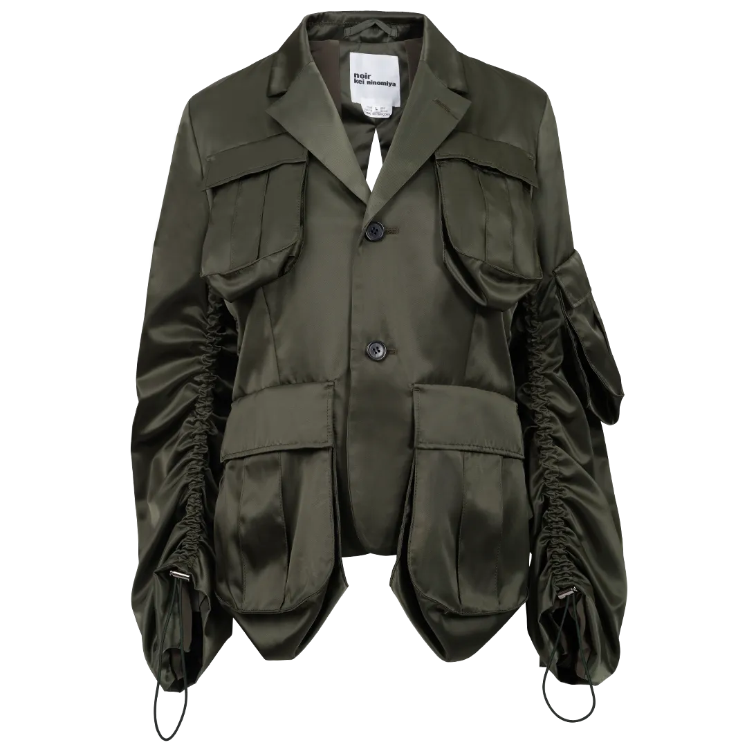 Silk Military Jacket