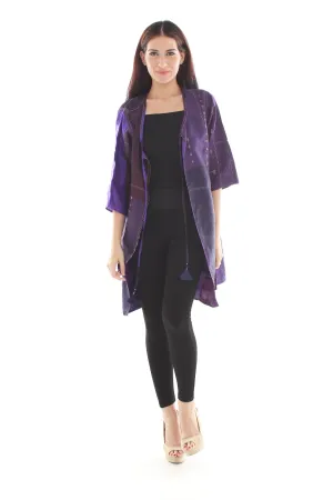 Silk Zen Jacket (Purple)