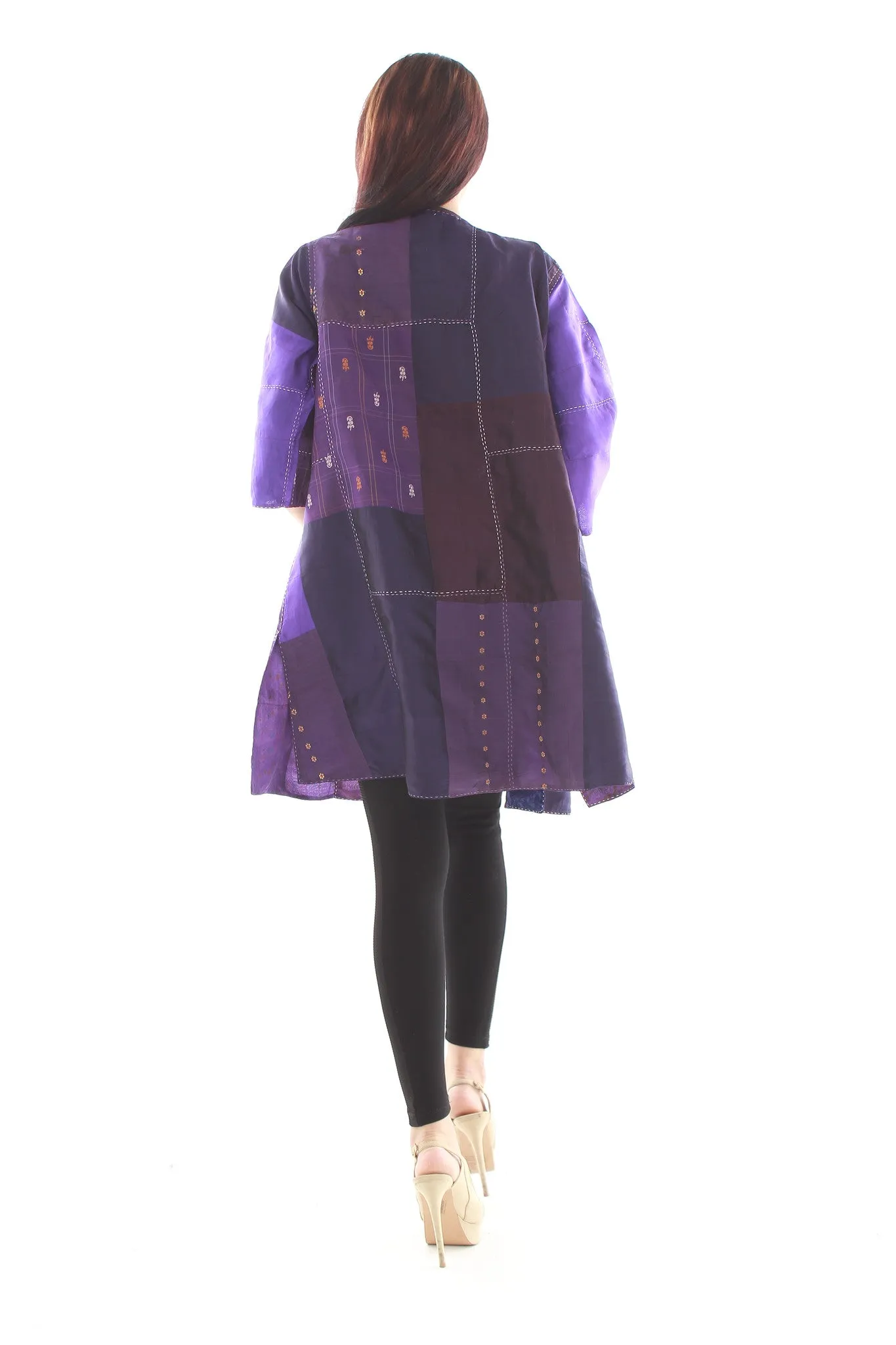 Silk Zen Jacket (Purple)