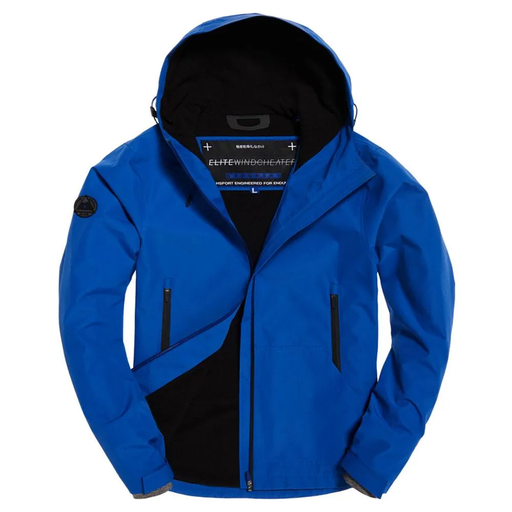 Superdry Hooded Elite SD-Windcheater - Electric Blue