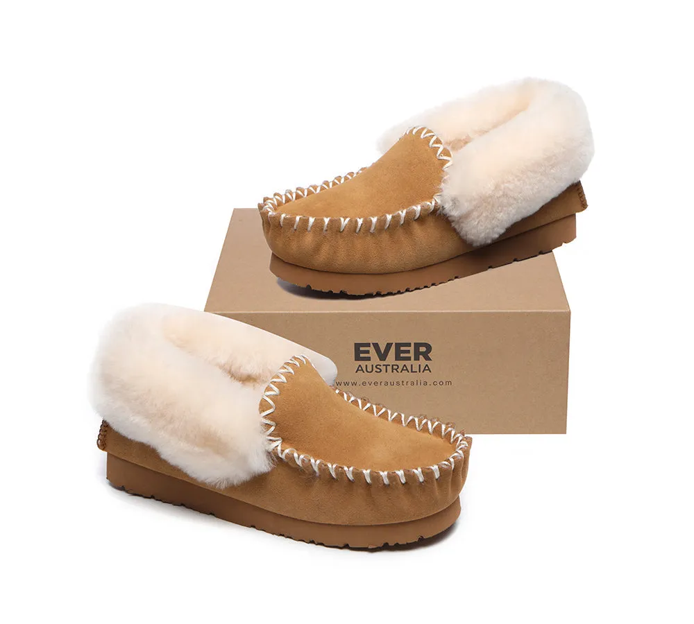 TARRAMARRA Unisex Sheepskin Popo Moccasin