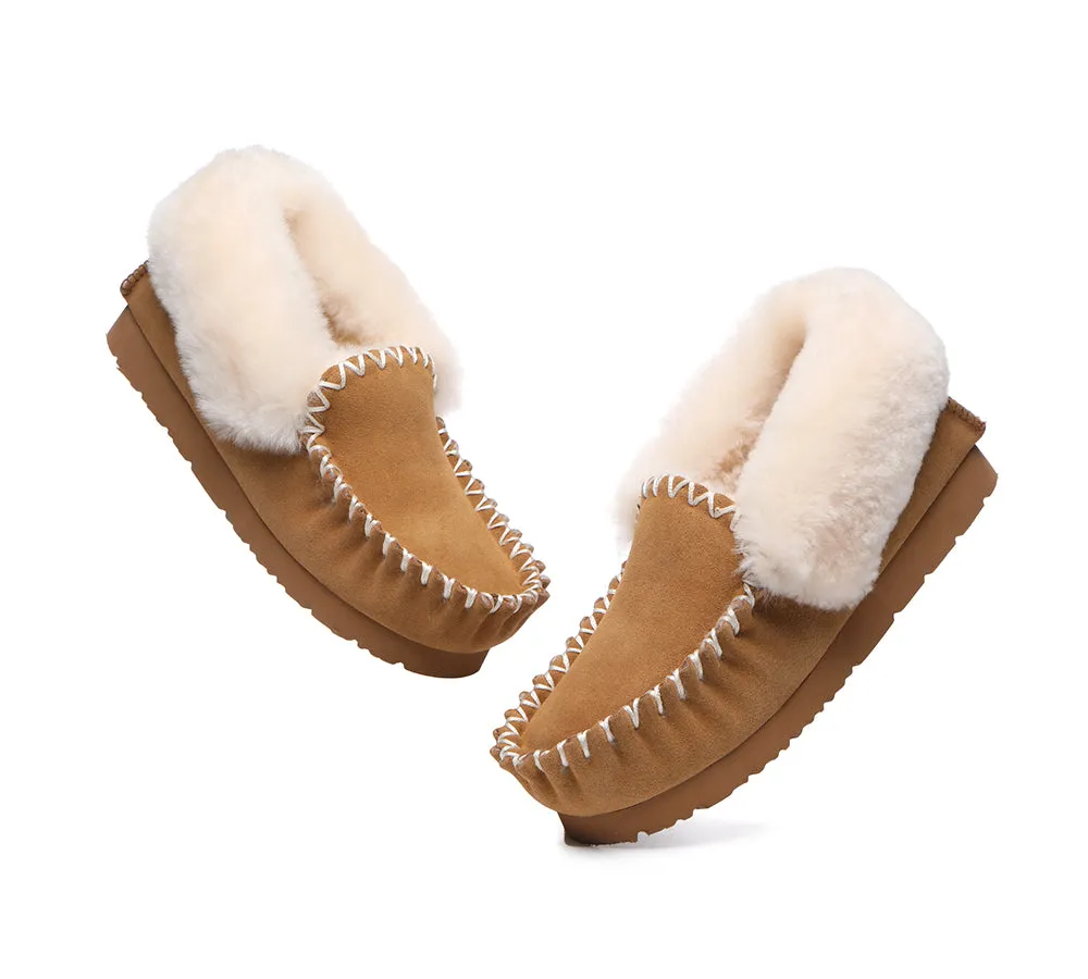 TARRAMARRA Unisex Sheepskin Popo Moccasin