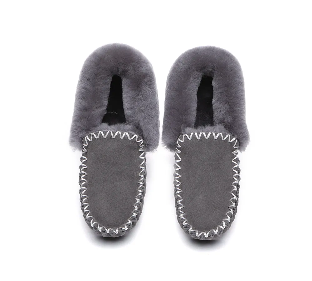 TARRAMARRA Unisex Sheepskin Popo Moccasin