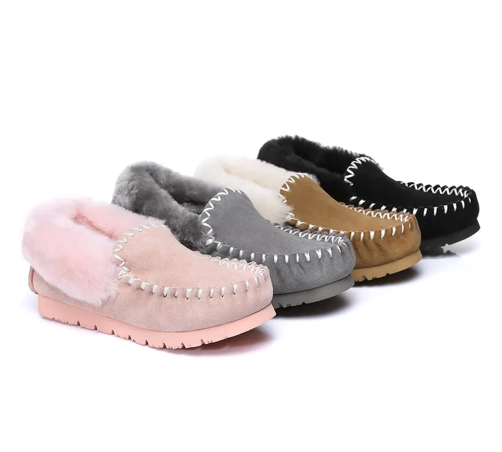 TARRAMARRA Unisex Sheepskin Popo Moccasin