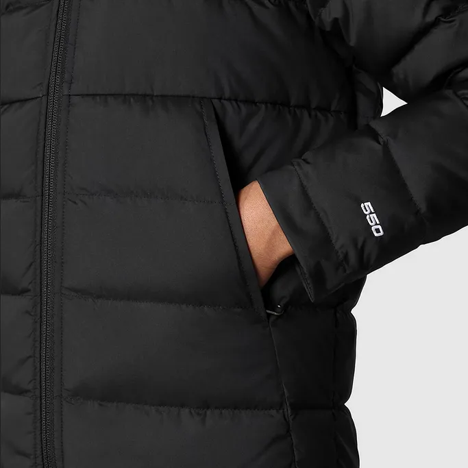 The North Face Never Stop children's hooded jacket NF0A7X4IJK3 black