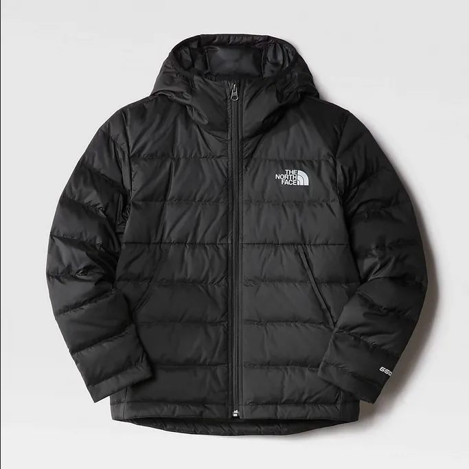 The North Face Never Stop children's hooded jacket NF0A7X4IJK3 black