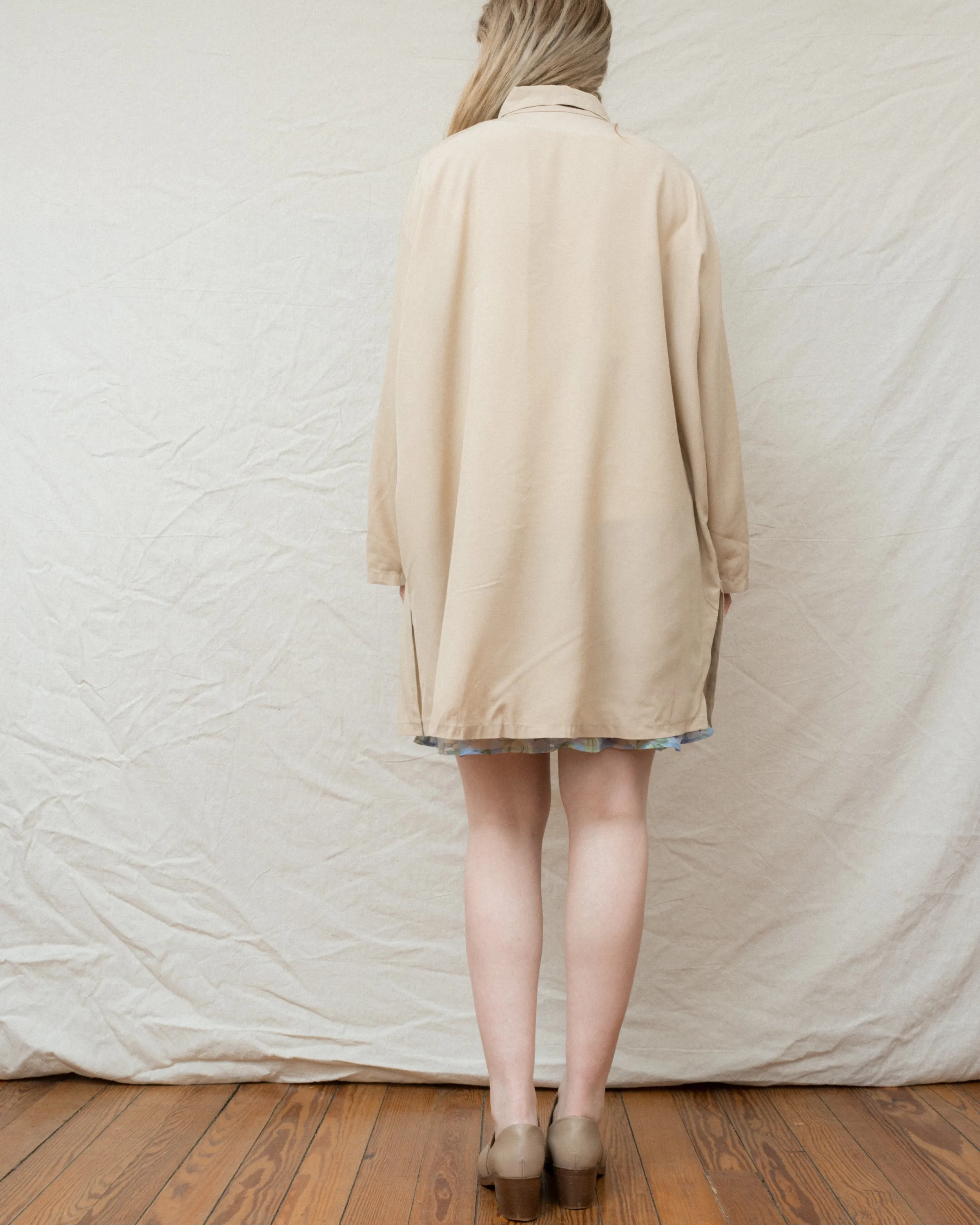 Vintage Beige Oversized Jacket (S-L)