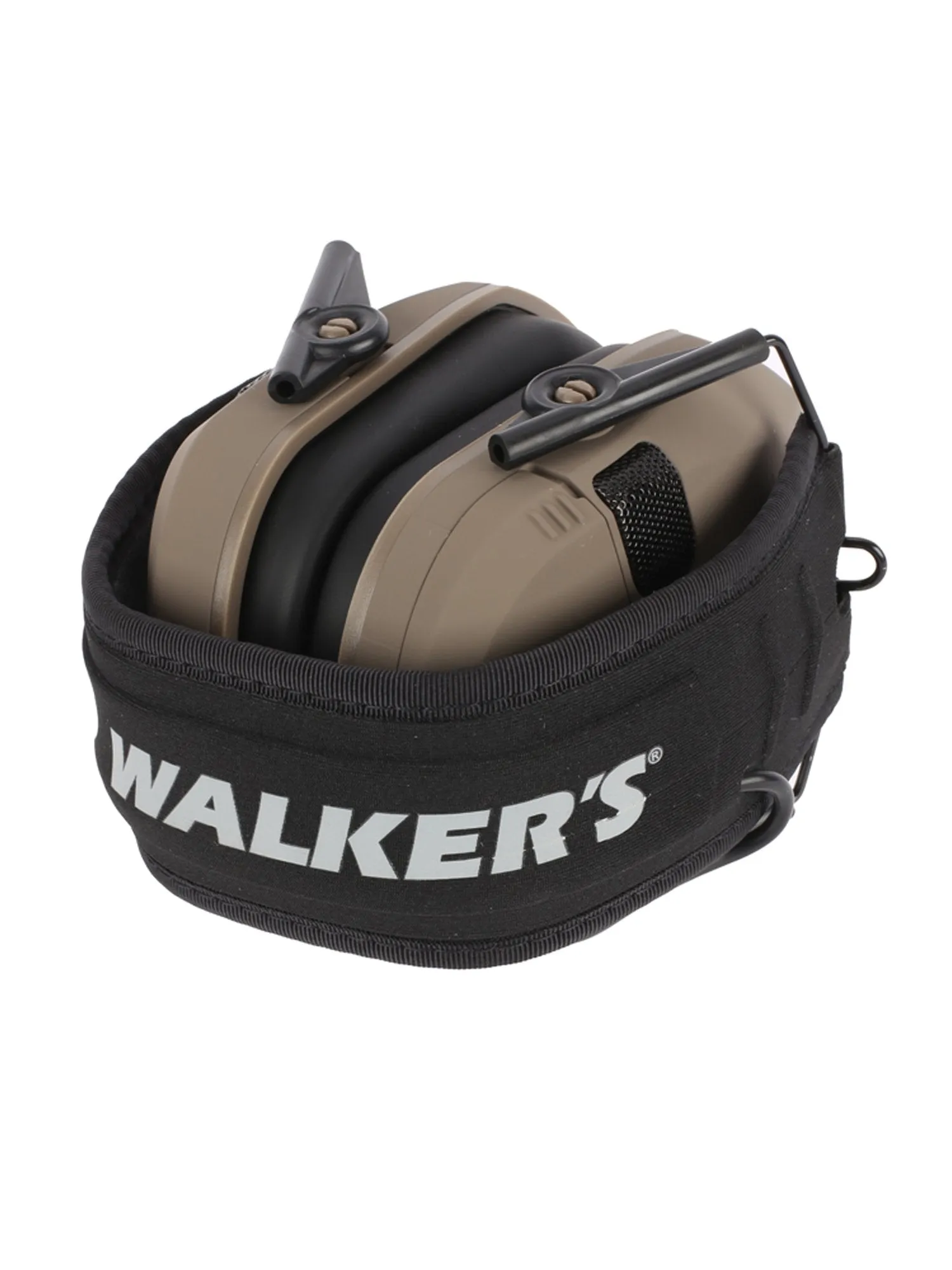 Walkers GSM Razor Slim Folding Earmuffs - Flat Dark Earth