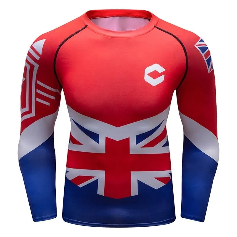 Warrior Compression 'Union Jacket' Elite Long Sleeve RashGuard